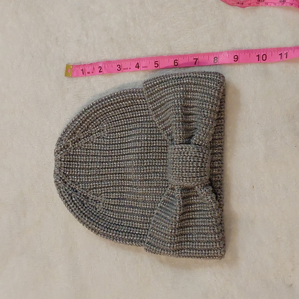 Kate Spade New York Metallic Bow Beanie - Picture 8 of 8